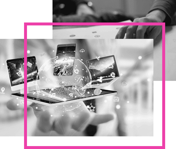 technology in the palm of your hand and design boards
